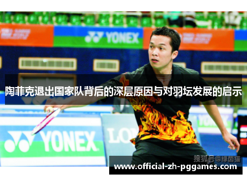 陶菲克退出国家队背后的深层原因与对羽坛发展的启示